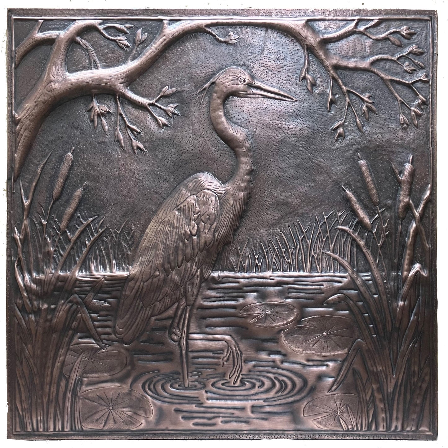 Heron Copper Backsplash