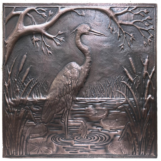 Heron Copper Backsplash