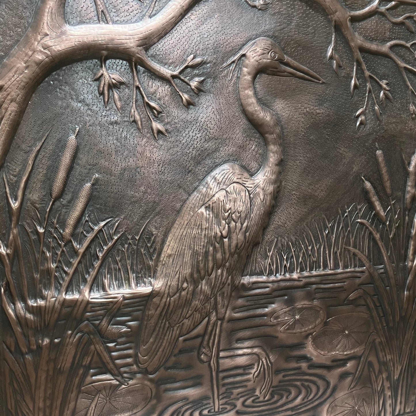Heron Copper Backsplash
