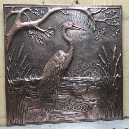 Heron Copper Backsplash