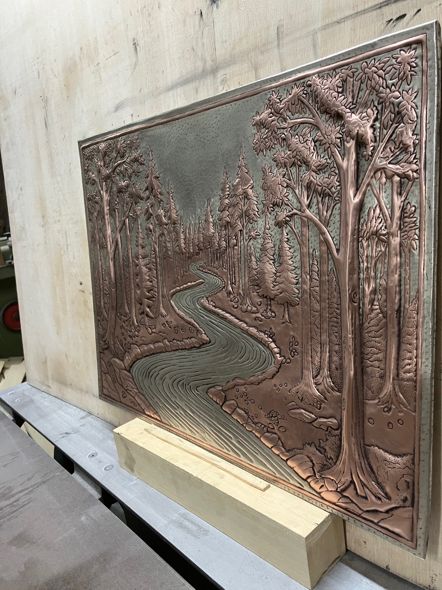 Forest River Bend Copper Panel