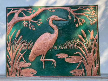 Heron Copper Backsplash