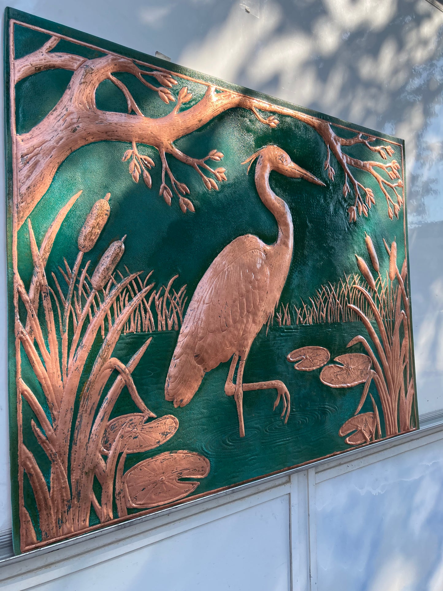 Heron Copper Backsplash