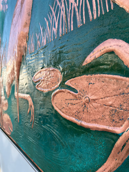 Heron Copper Backsplash