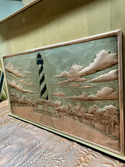 St. Augustine Lighthouse Copper Kitchen Backsplash