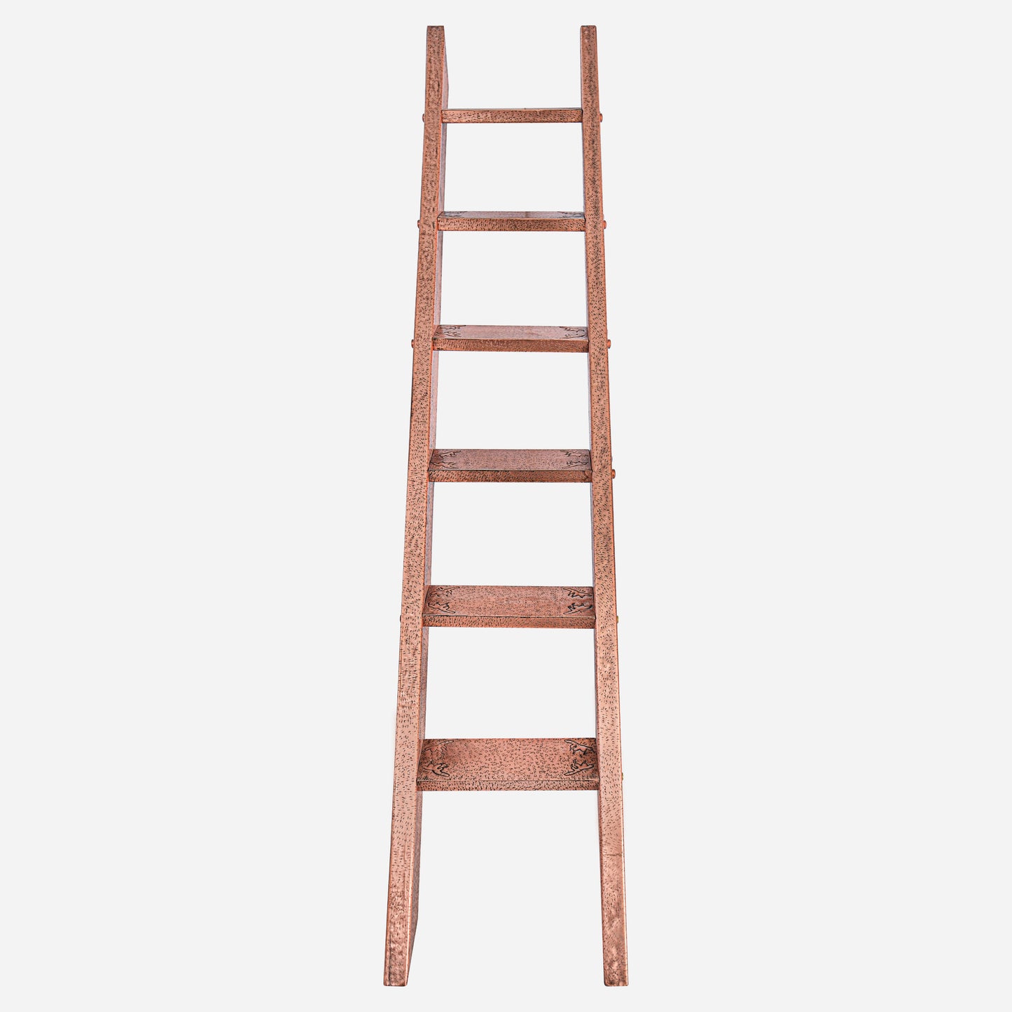 Copper 6-Steps Chicken Ladder