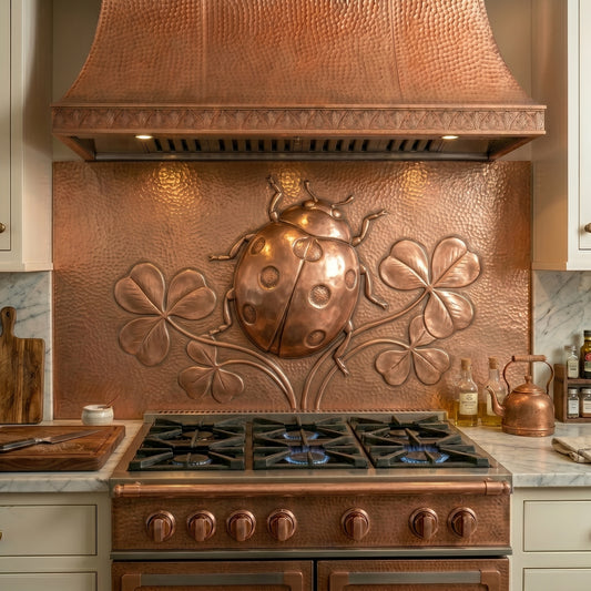 Ladybug Copper Panel