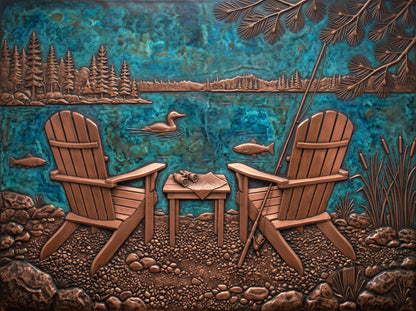 Custom Copper Kitchen Backsplash & Architectural Panels | Your Design, Your Size