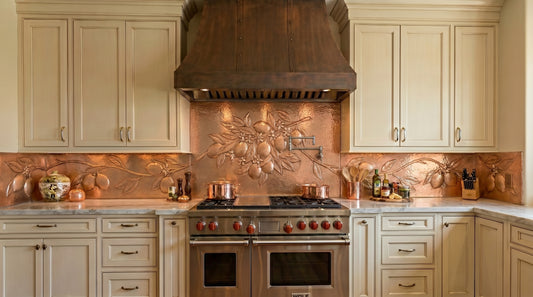 Lemon Branch Copper Wall Art