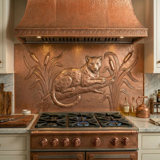 Leopard Copper Panel
