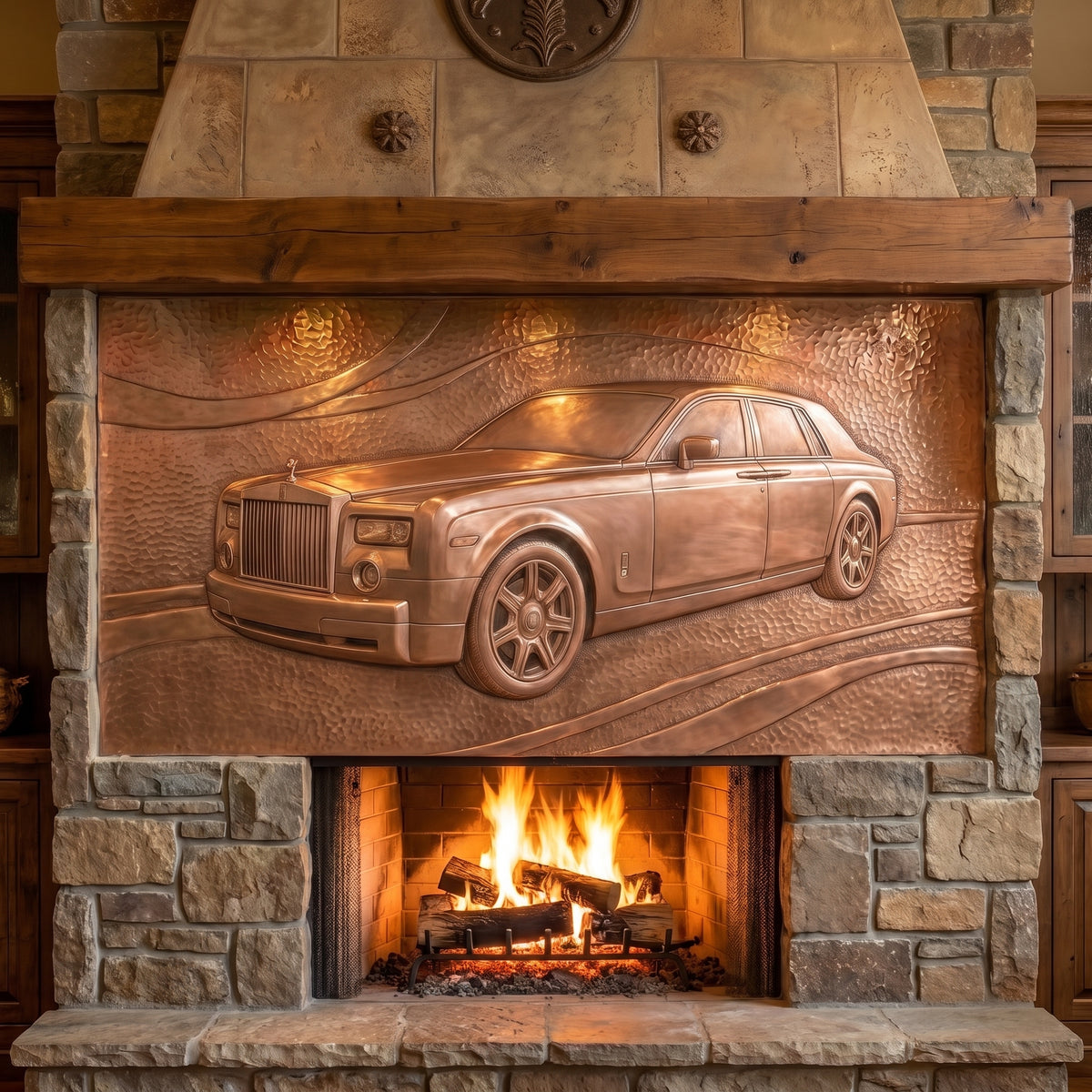 Luxury Car Copper Panel