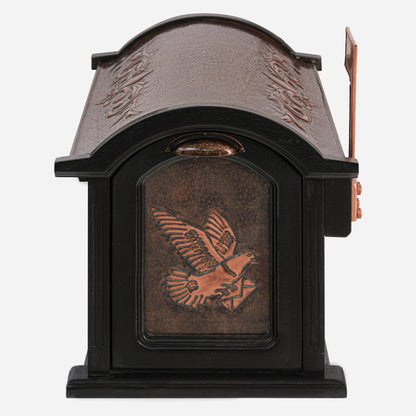 Post-Mounted Copper Letterbox