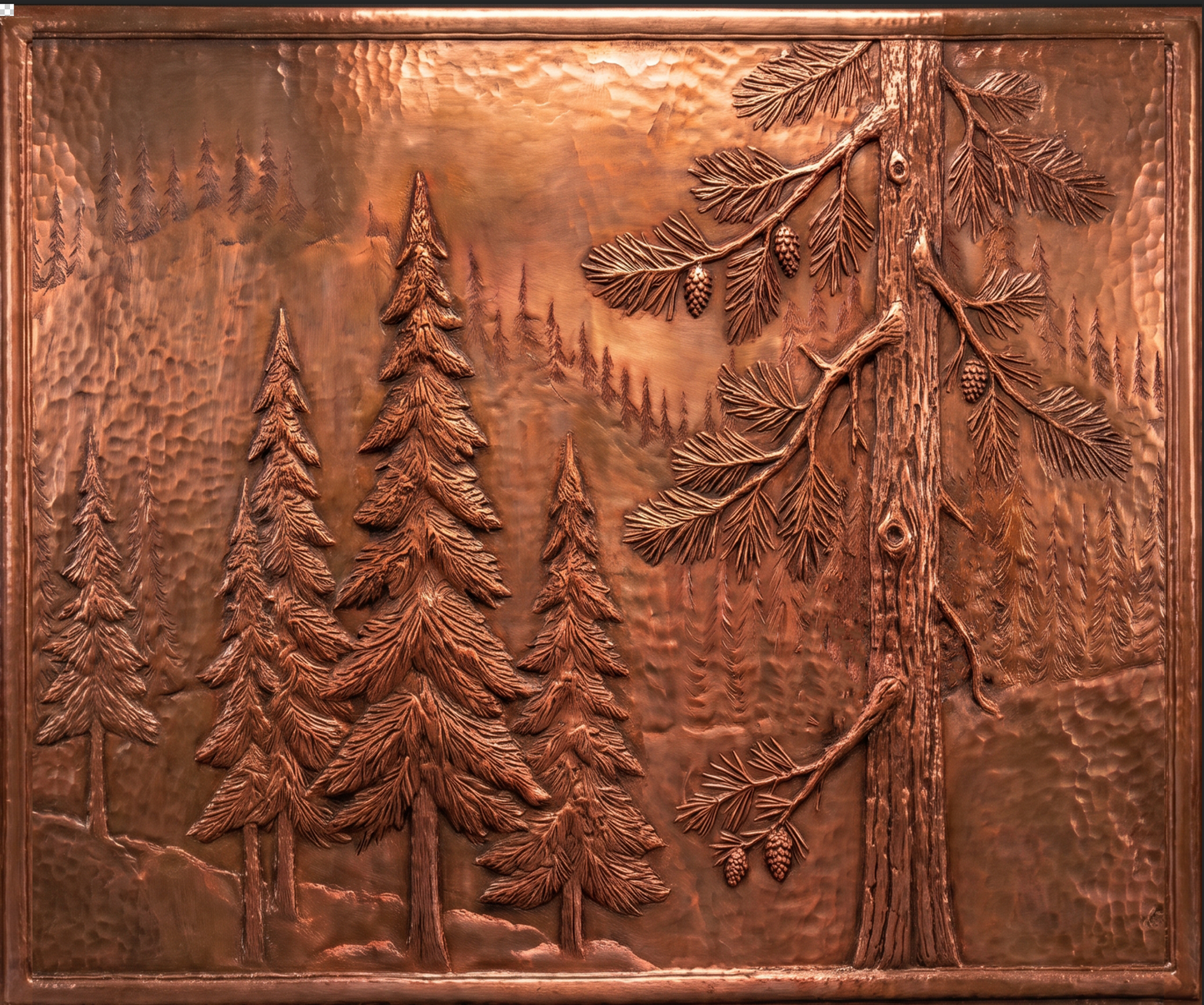 Custom Copper Kitchen Backsplash & Architectural Panels | Your Design, Your Size