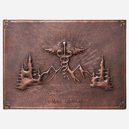 Copper Medical Clinic Sign - Natuross