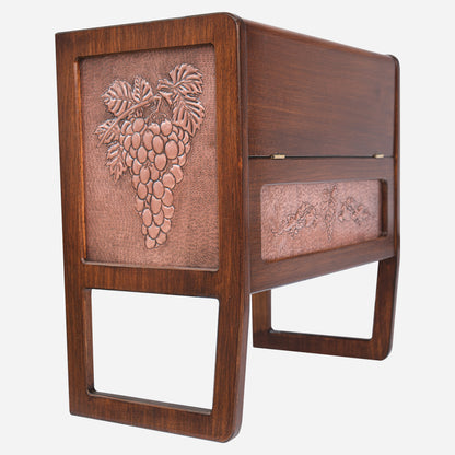 Copper Bar Cabinet