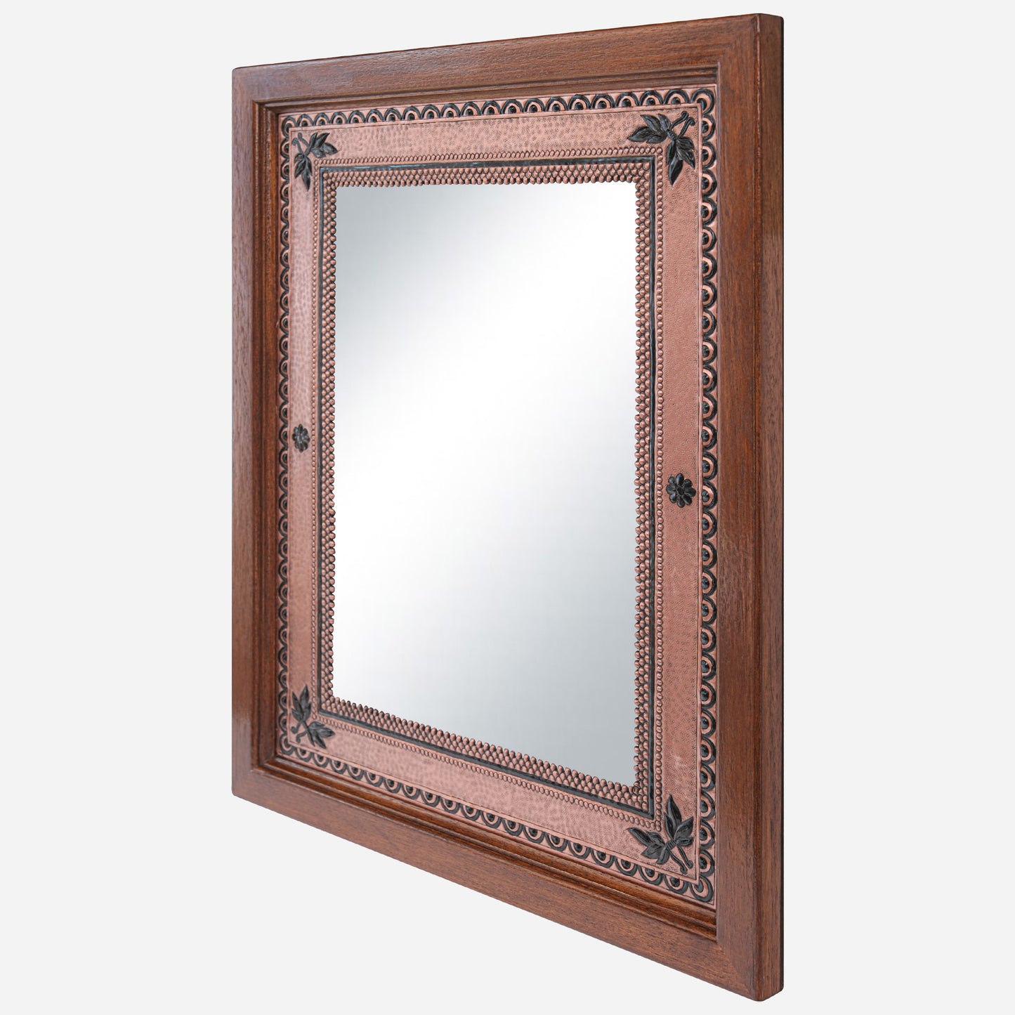 Copper Rustic Wall Mirror