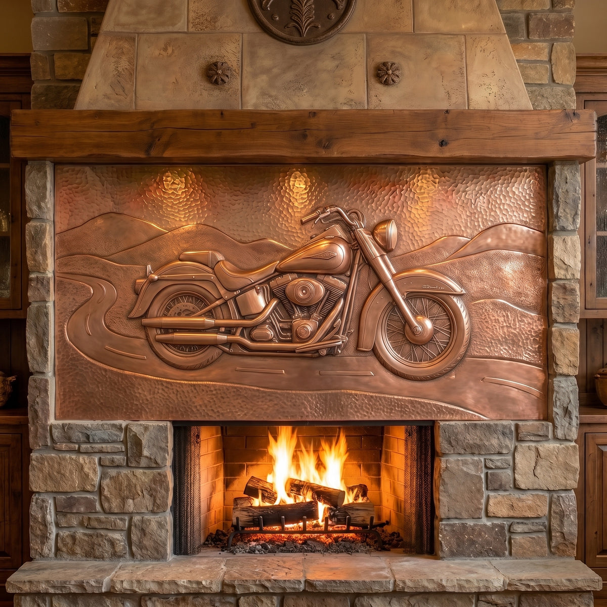 Motorcycle Copper Panel