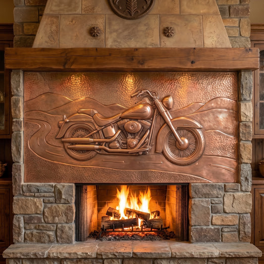 Motorcycle Copper Panel