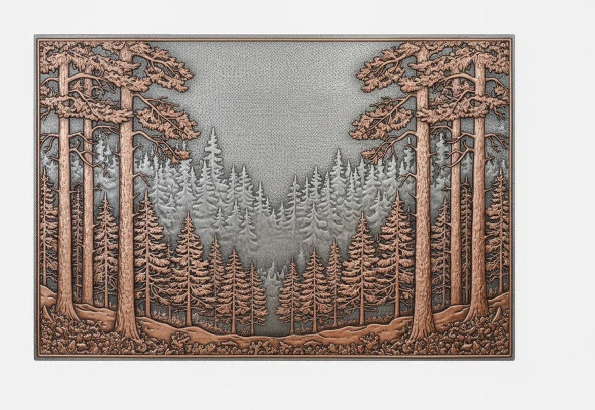 Custom Copper Kitchen Backsplash & Architectural Panels | Your Design, Your Size