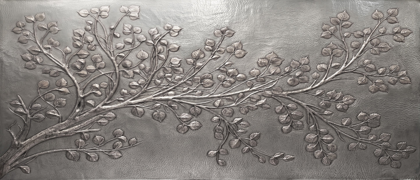 Aspen Branch Copper Kitchen Backsplash