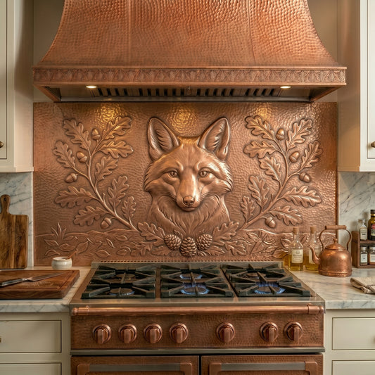 Red Fox Copper Panel
