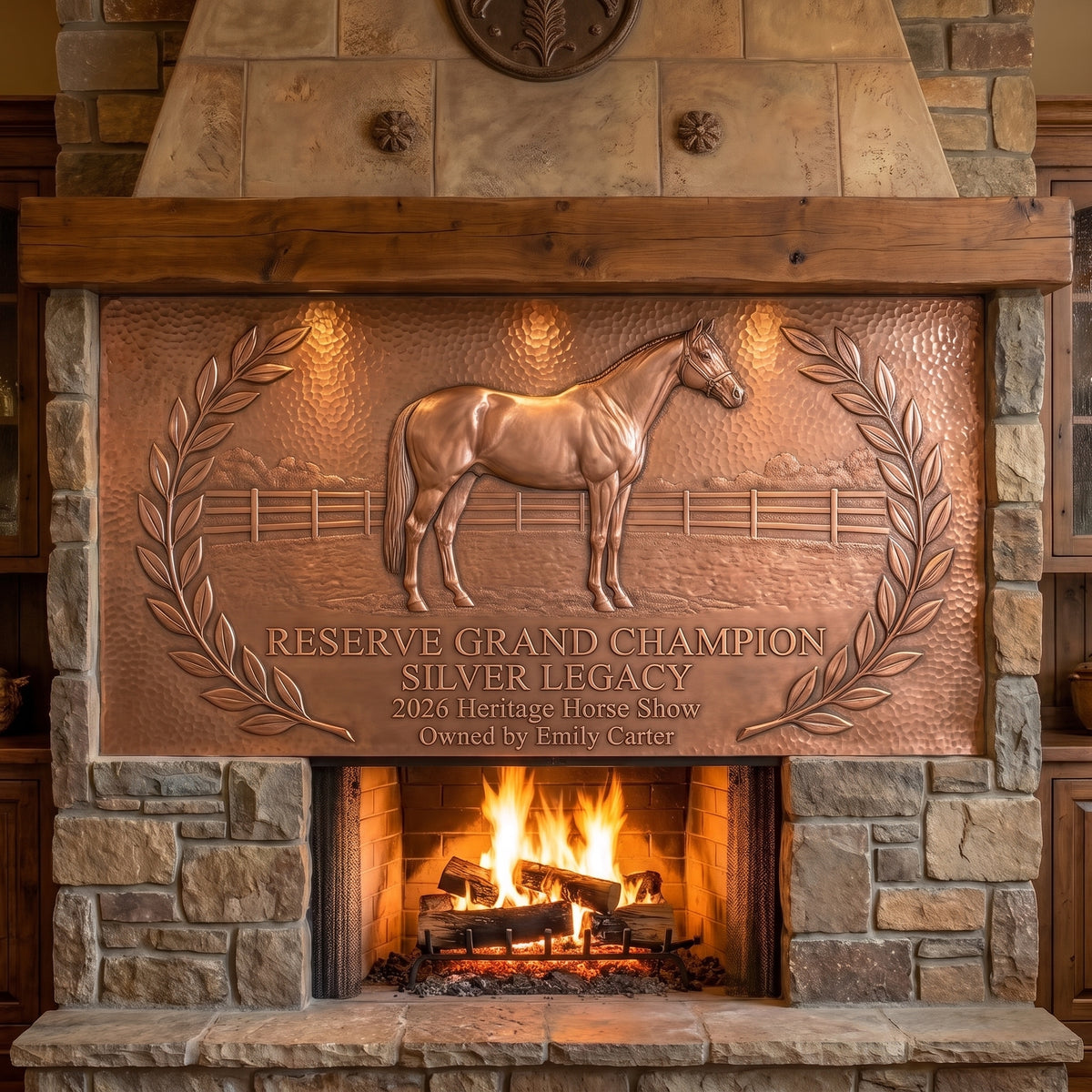 Horse Copper Wall Art — Portraits, Plaques & Signs