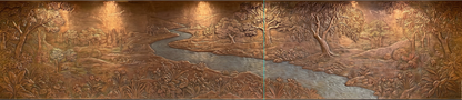 Custom Copper Kitchen Backsplash & Architectural Panels | Your Design, Your Size