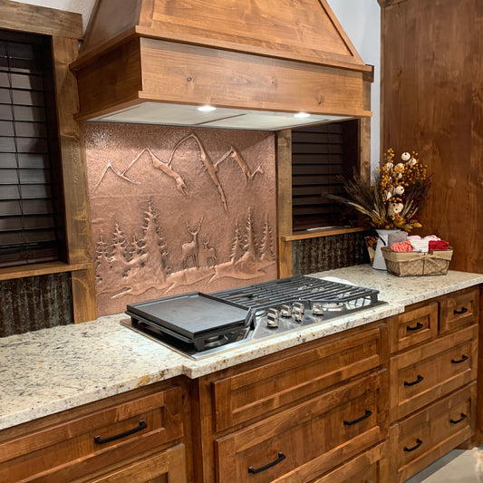 Copper Deer Backsplash - Natuross