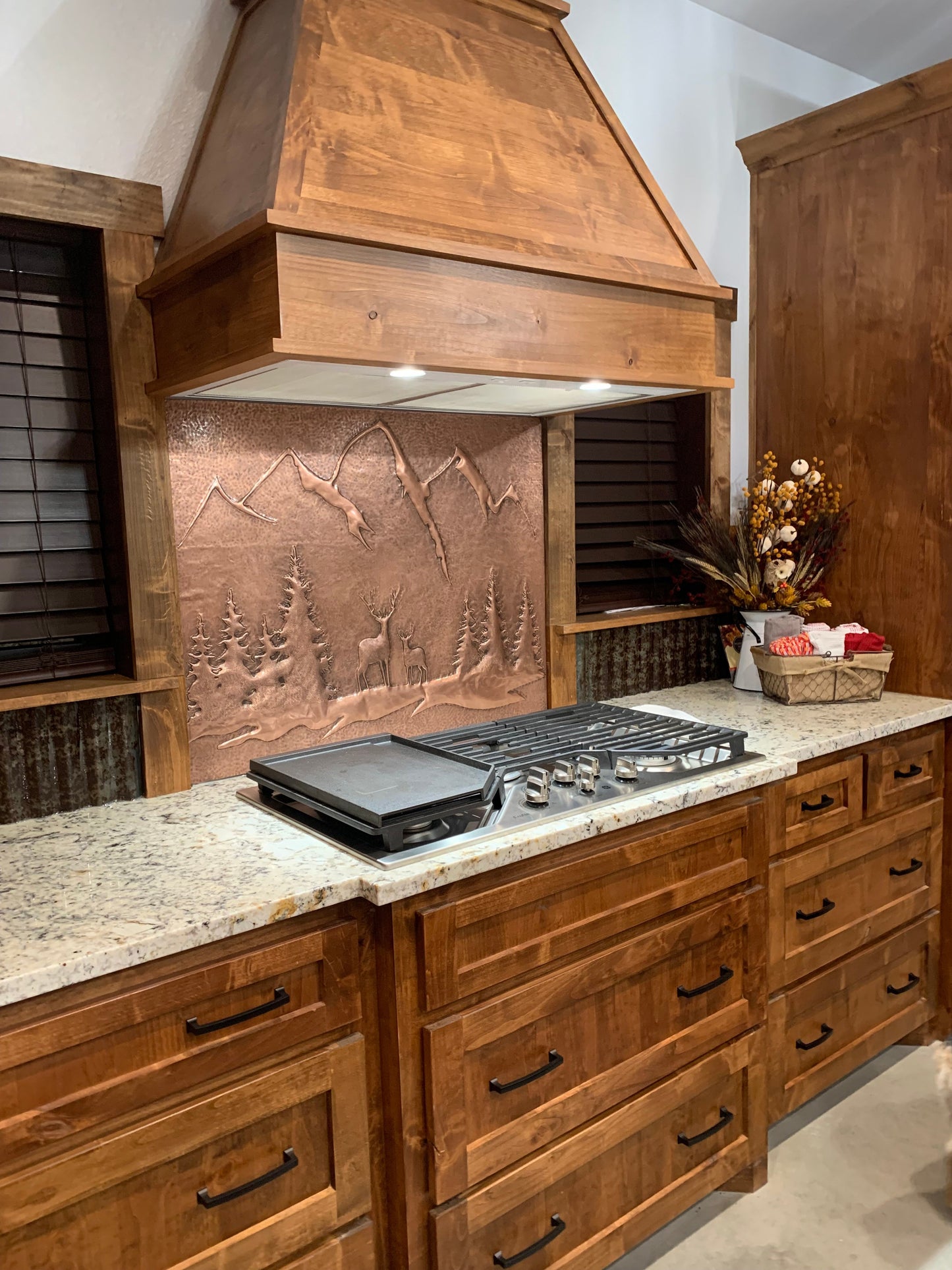 Copper Deer Backsplash