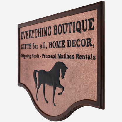 Boutique Store Signage - Natuross