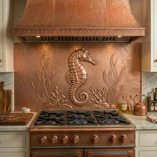 Seahorse Copper Panel
