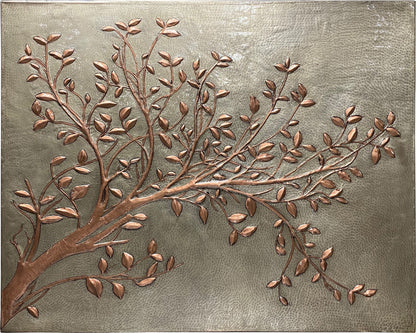 Custom Copper Kitchen Backsplash – Handmade to Your Size & Design