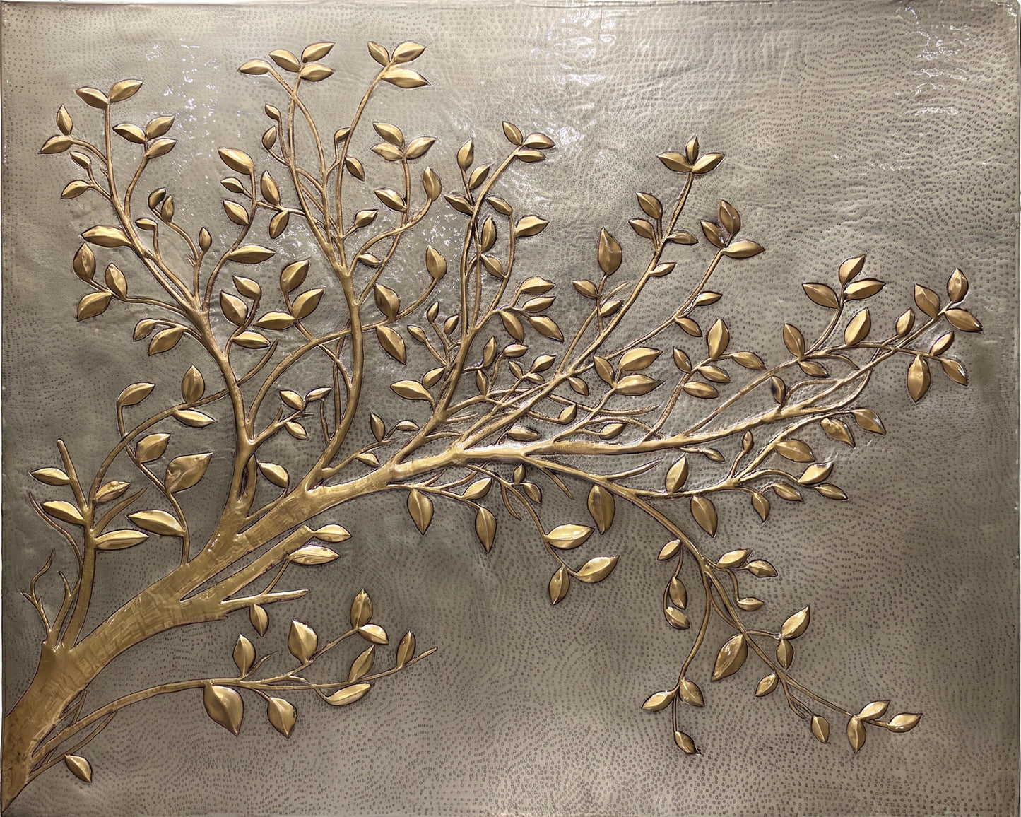 Silver Gold Tree Branches