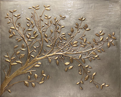 Silver Gold Tree Branches