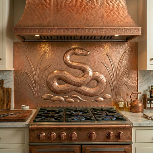 Snake Copper Panel