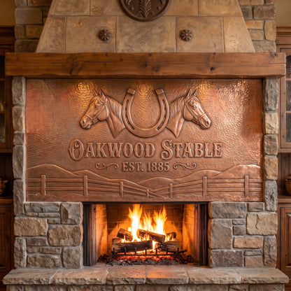 Horse Copper Wall Art — Portraits, Plaques & Signs