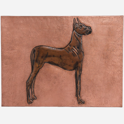 Copper Dog Wall Art 17.8"x23.7" Copper&Brown - Natuross