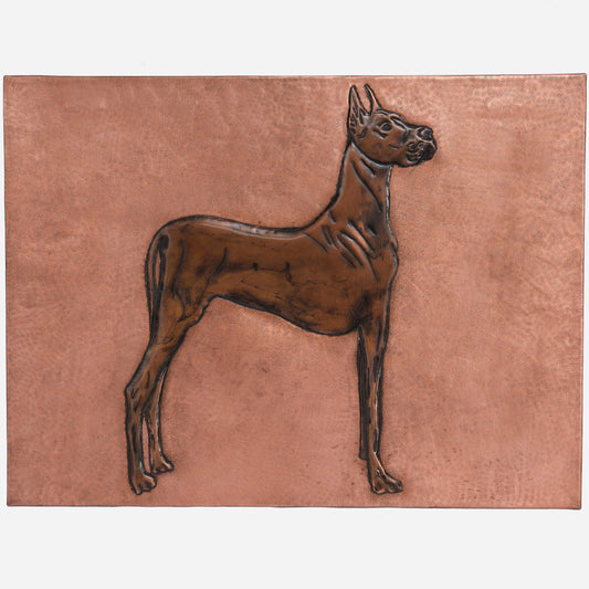 Copper Dog Wall Art 17.8"x23.7" Copper&Brown