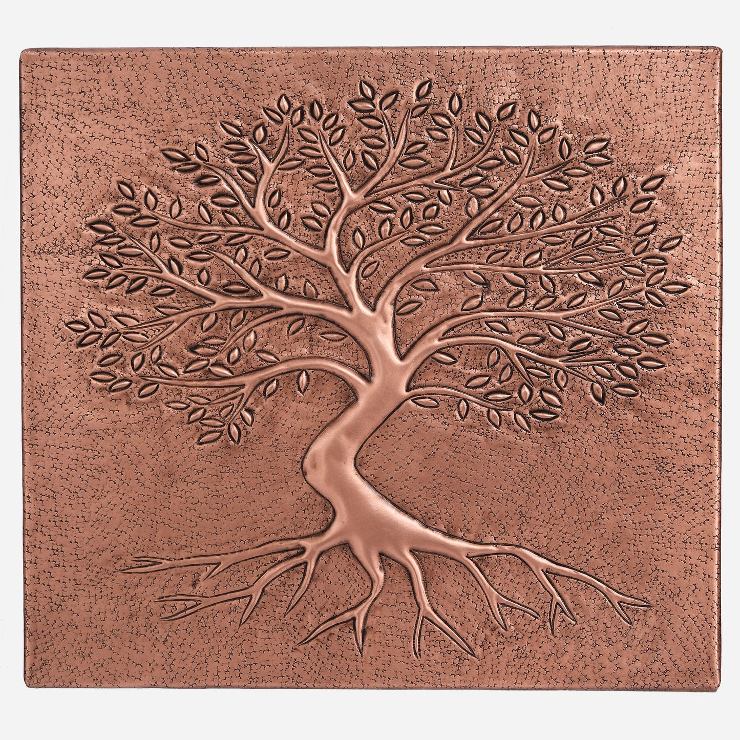 Tree with Roots Copper Kitchen Backsplash 10.8x11.8"