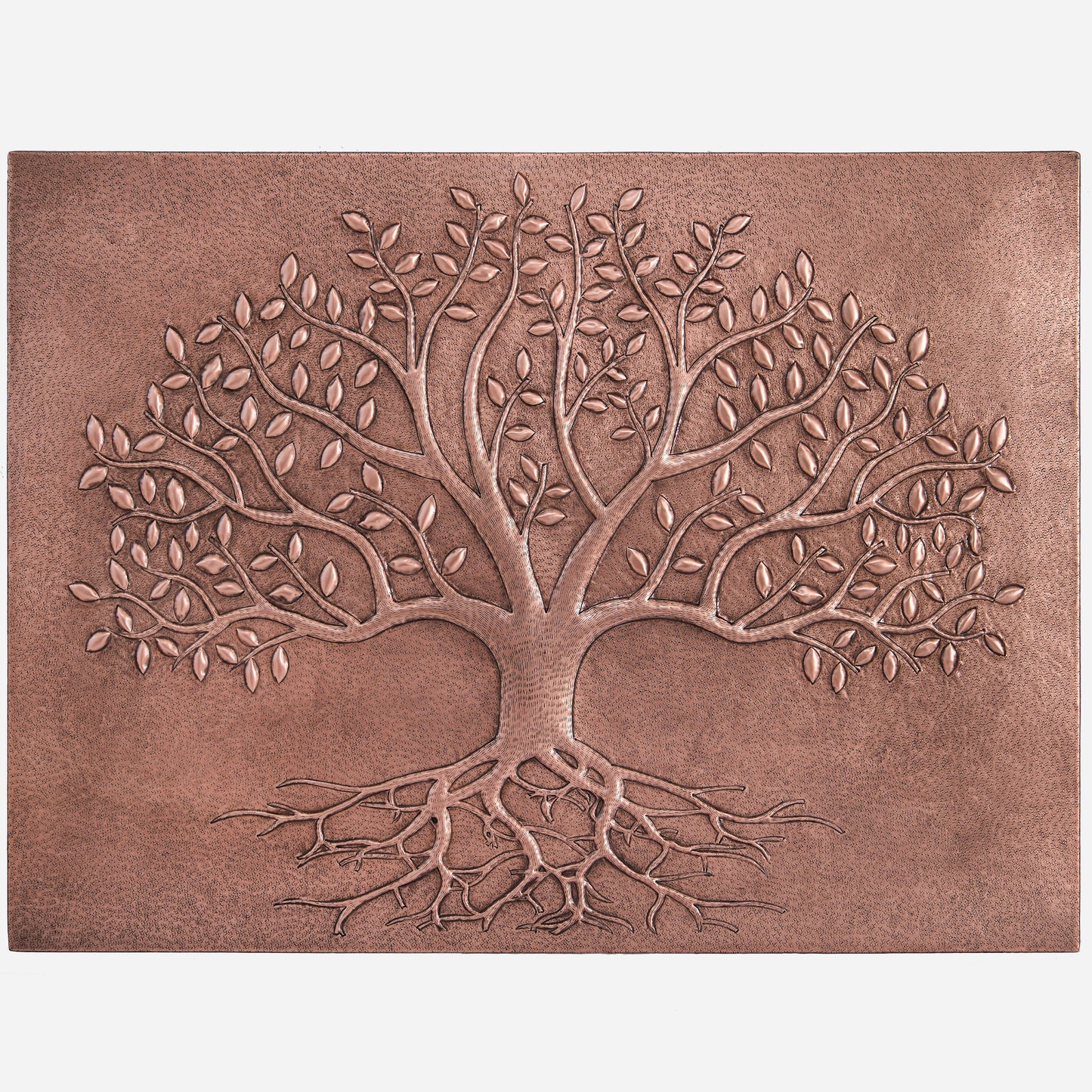 Copper Tree with Roots Kitchen Backsplash 29.5"x39.4