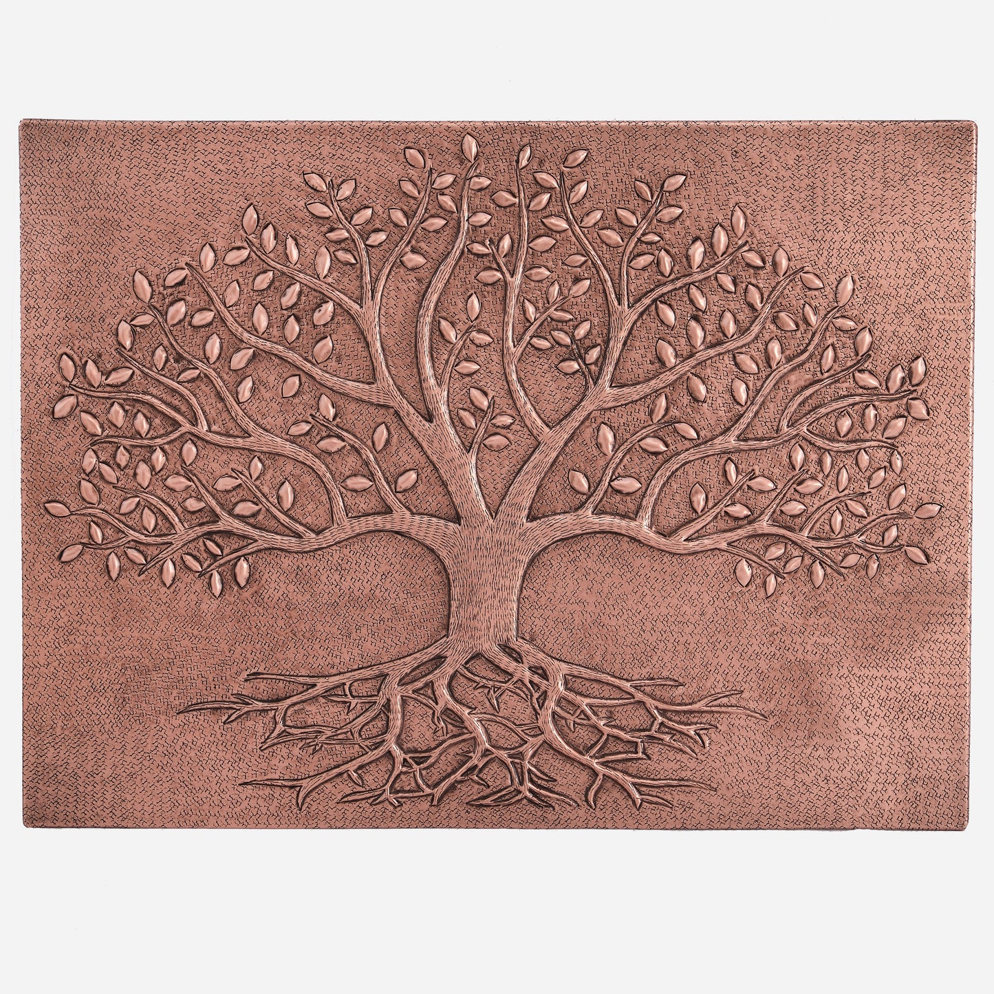 Copper Tree with Roots Kitchen Backsplash 17.9"x23.7"