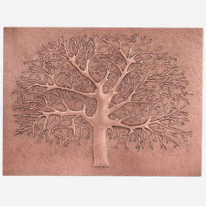 Copper Tree Scene Kitchen Backsplash 23.8"x32" - Natuross