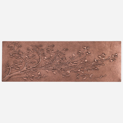 Copper Tree Branches Kitchen Backsplash Tile 15.7"x78.7" - Natuross