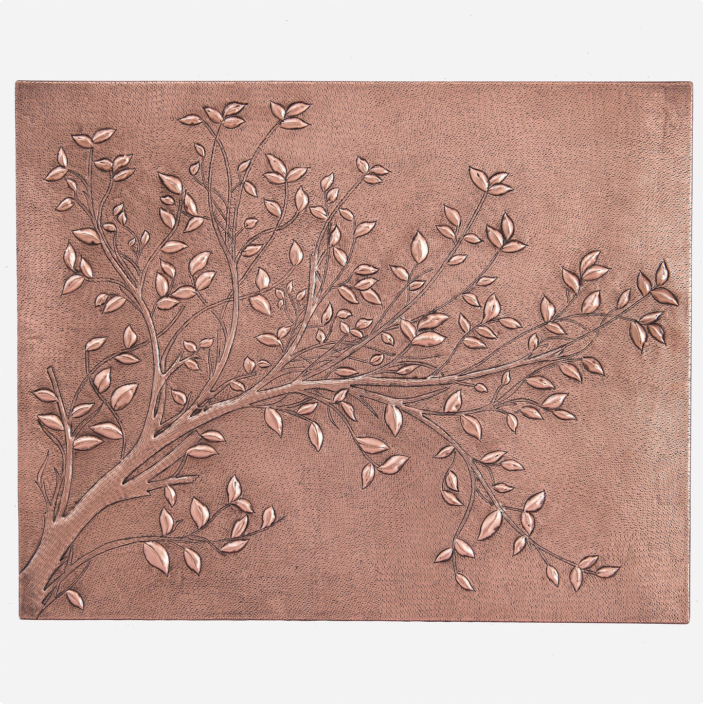 Tree Branches Copper Kitchen Backsplash Tile 23.6"x31.5"