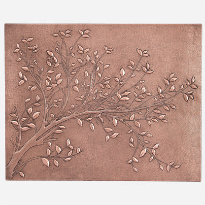 Tree Branches Copper Kitchen Backsplash Tile 23.6"x31.5" - Natuross