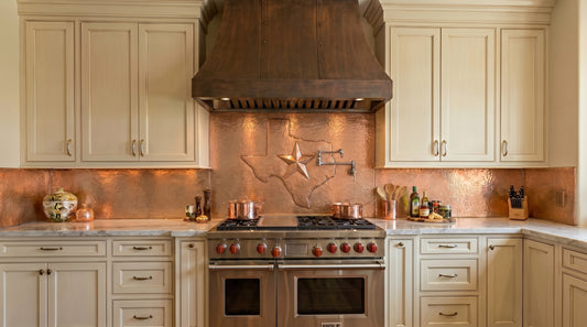 Texas Copper Backsplash Panel