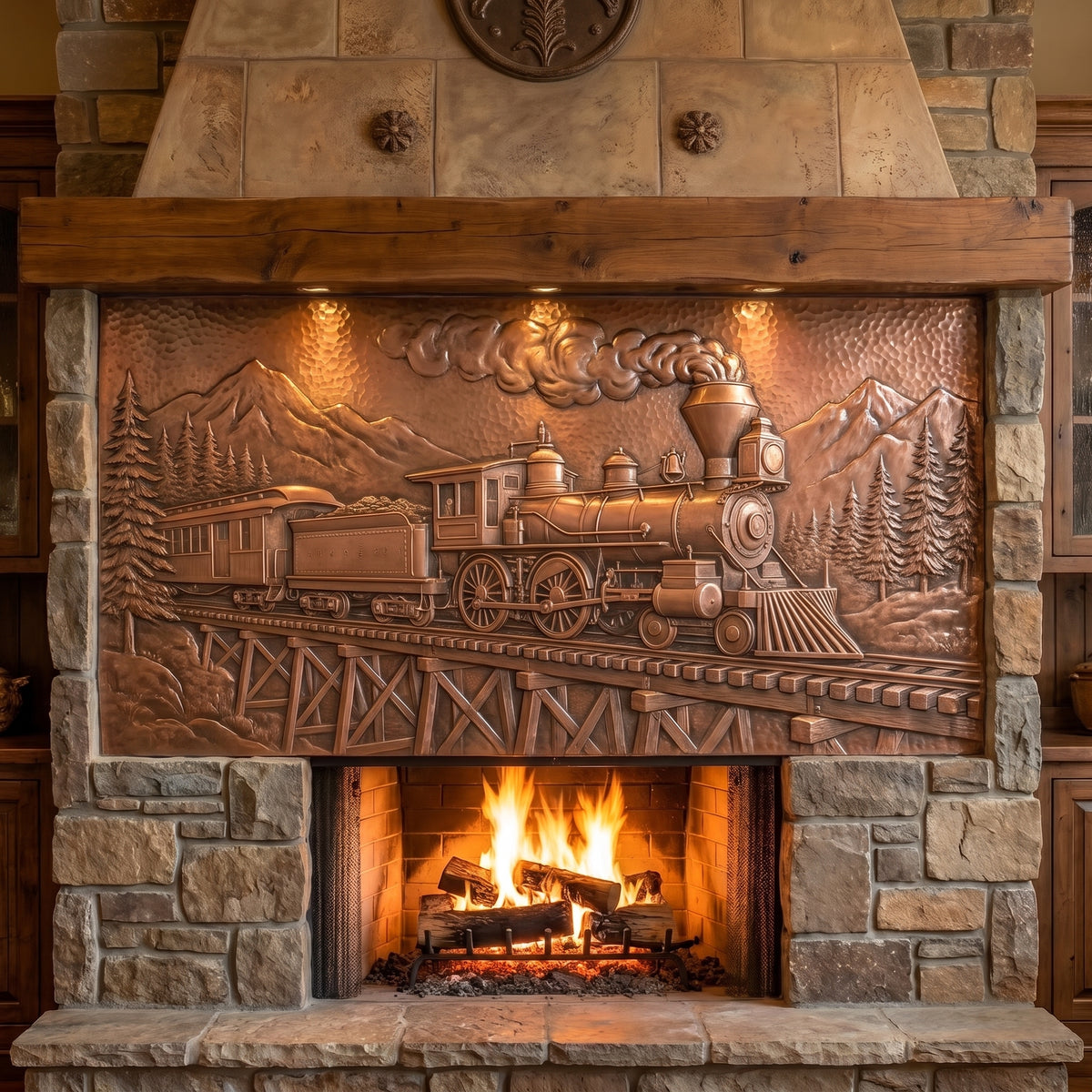 Train Copper Panel