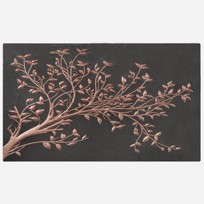 Tree Branches Backsplash Tile - 18"x30" Black - Natuross