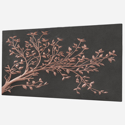 Tree Branches Backsplash Tile - 18"x30" Black - Natuross