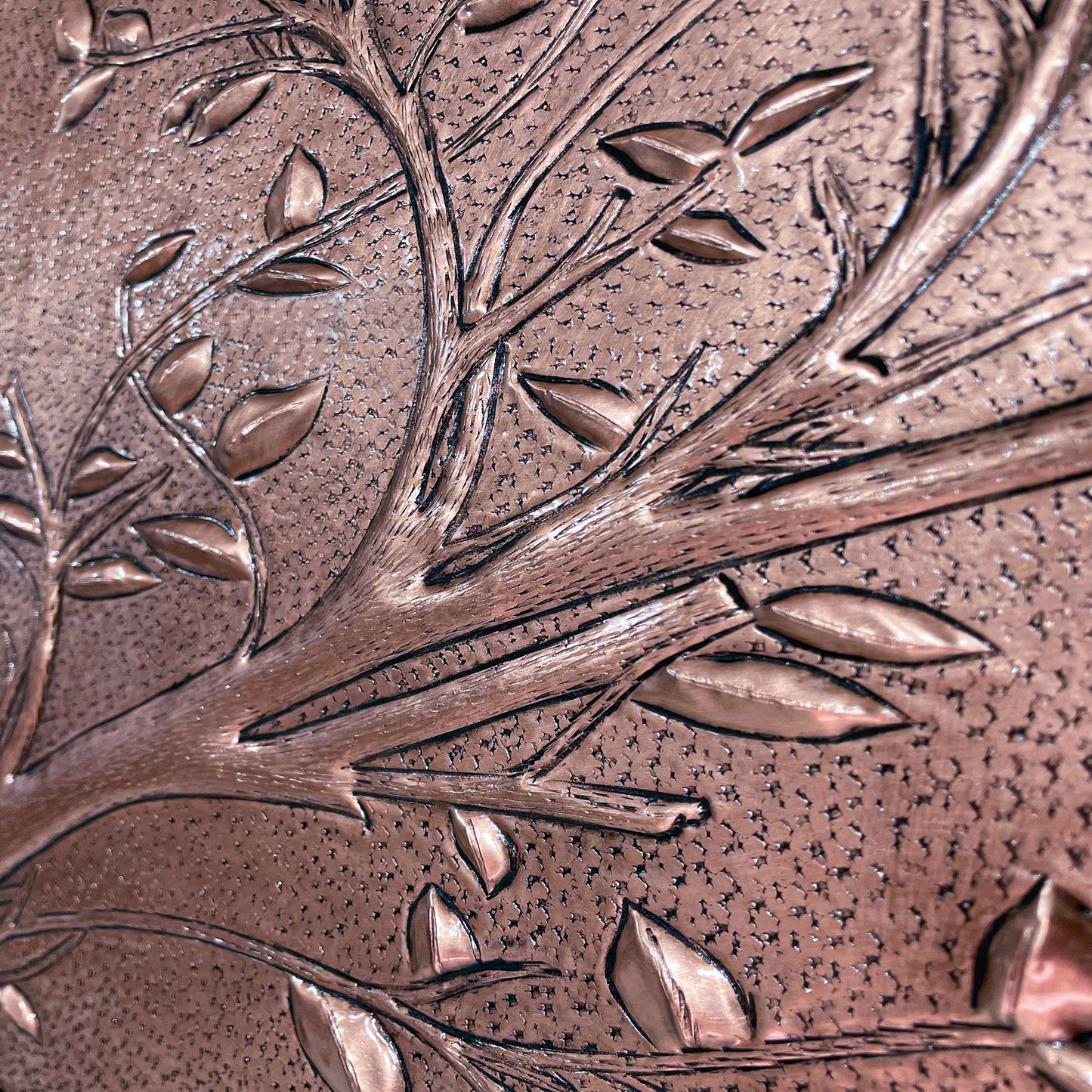 Tree Branches Backsplash Tile - 18"x30" Copper